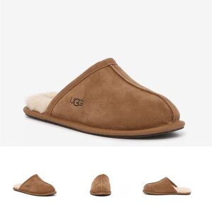 UGG Pearle Tan Suede Slippers